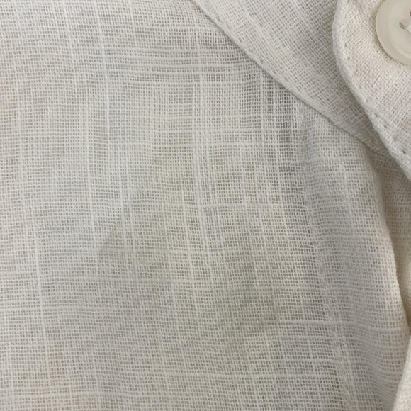 Boho Art to Wear Button Down Top Organic Cotton Hand Painted One Size - Picture 13 of 14